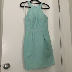 Baby blue dress with pockets